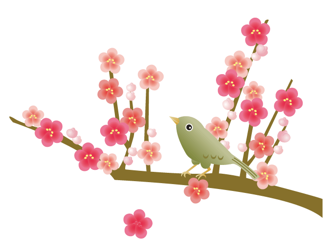 梅に鶯